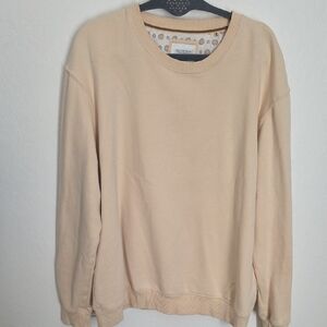 Cactus Men's Beige Crewneck Sweater